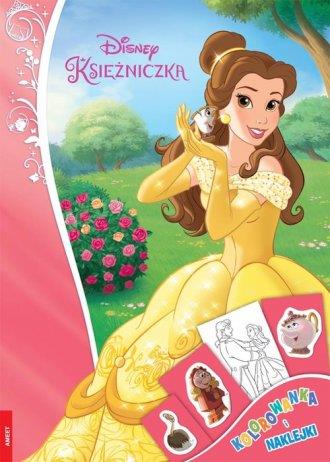 DISNEY KSIĘŻNICZKA. KOLOROWANKA I NAKLEJ