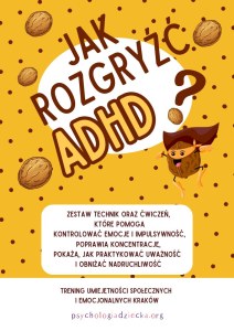Jak rozgryźć ADHD? Karty pracy dla dzieci w wieku 8-12 lat