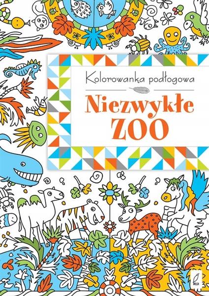 KOLOROWANKA PODŁOGOWA. NIEZWYKŁE ZOO