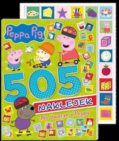 PEPPA PIG. 505 NAKLEJEK. NA DWORZE Z PEPPĄ. PEPPA