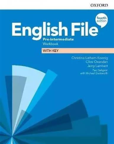 English File. Pre-Intermediate Workbook + key, Fou