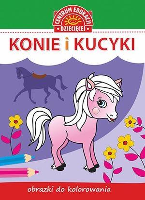 OBRAZKI DO KOLOROWANIA. KONIE I KUCYKI