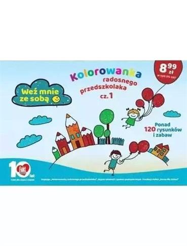 FAKT DLA DZIECI. KOLOROWANKA RADOSNEGO... CZ.1