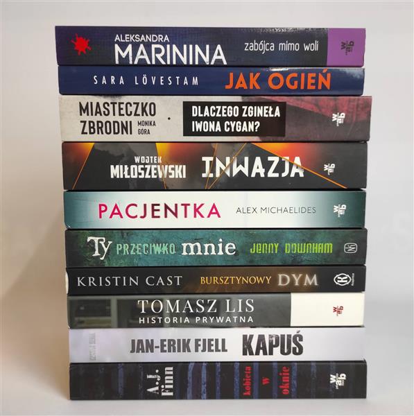 PAKIET 10 KSIĄŻEK