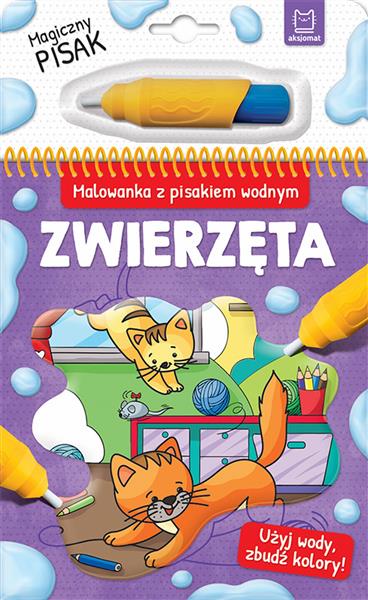 MALOWANKA Z PISAKIEM WODNYM. ZWIERZĘTA