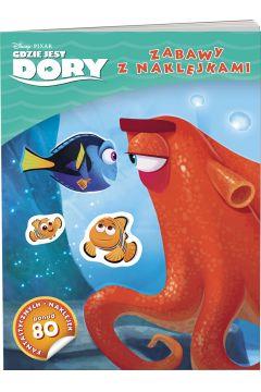 GDZIE JEST DORY. ZABAWY Z NAKLEJKAMI