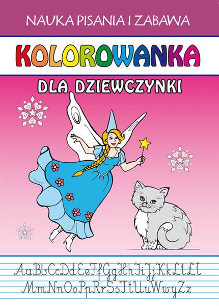 KOLOROWANKA DLA DZIEWCZYNKI