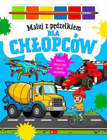 MALUJ PĘDZELKIEM DLA CHŁOPCÓW