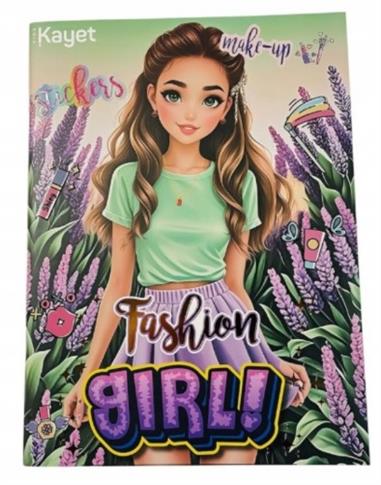 KAYET KSIĄŻECZKA KREATYWNA DLA DZIEWCZYNEK MAKE-UP