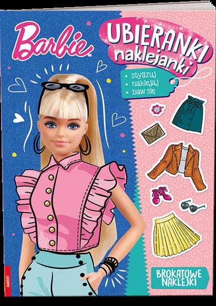 BARBIE. UBIERANKI, NAKLEJANKI