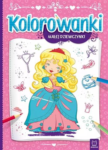 Kolorowanki małej dziewczynki