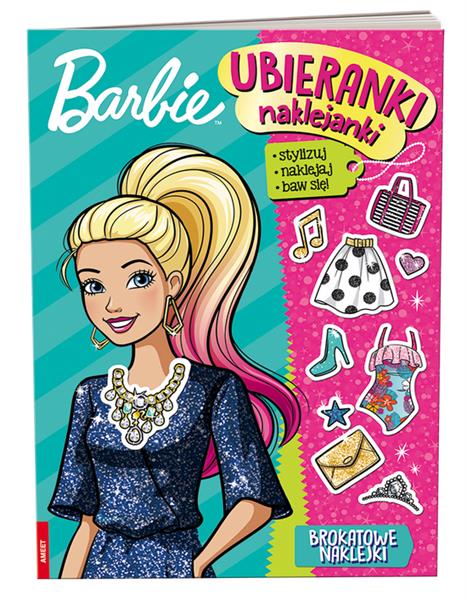 BARBIE. UBIERANKI, NAKLEJANKI