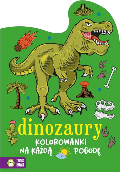 DINOZAURY KOLOROWANKI NA KAŻDA POGODE