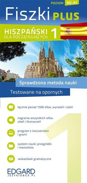 FISZKI PLUS. HISZPAŃSKI DLA POCZĄTKUJĄCYCH 1
