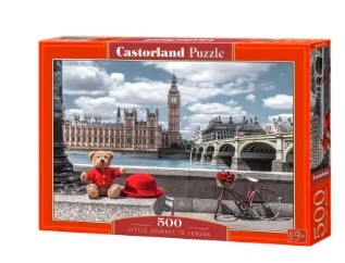 Puzzle 500 el. Mała podróż do Londynu Castorland