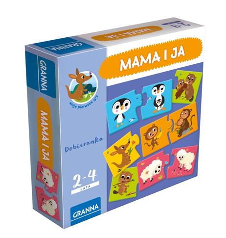 MAMA I JA. DOBIERANKA. MOJE PIERWSZE GRY GRANNA