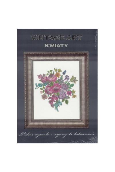 Vintage Art Kwiaty