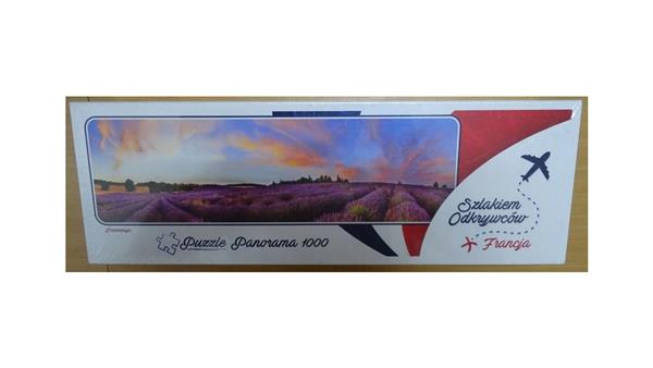 PUZZLE 1000 PANORAMA SZLAKIEM ODKRYWCÓW - FRANCJA