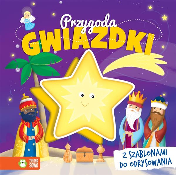 KSIĄŻKA Z SZABLONEM. PRZYGODA GWIAZDKI