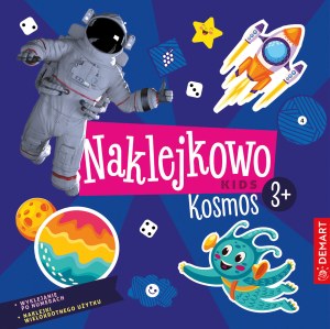 Kosmos. Naklejkowo Kids 3+