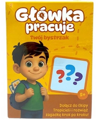TWÓJ BYSTRZAK ŁAMIGŁÓWKI GŁÓWKA PRACUJE POZIOM 1