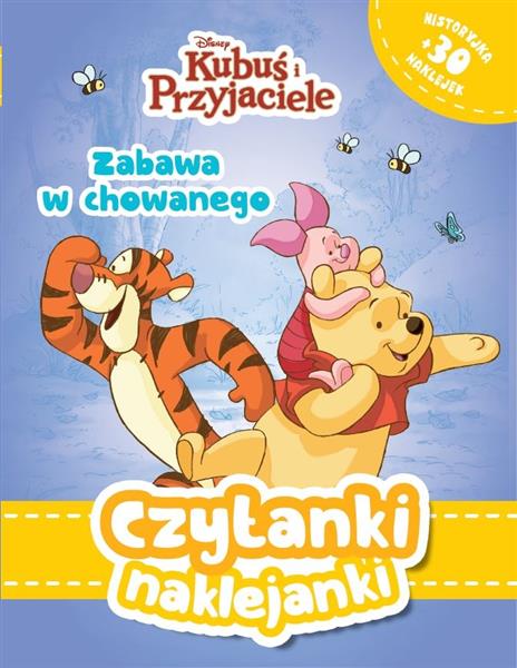CZYTANKI NAKLEJANKI ZABAWA W CHOWANEGO