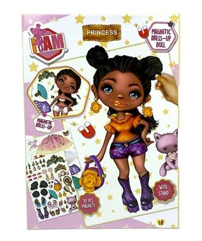I AM PRINCESS LALKA + MAGNETYCZNE UBRANKA 50EL.