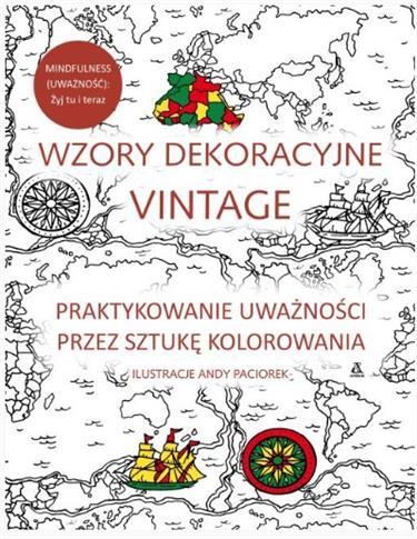 Wzory dekoracyjne vintage
