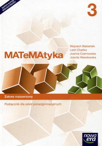 MATEMATYKA 3. PODRĘCZNIK DLA SZKÓŁ PONADGIMNAZJALN