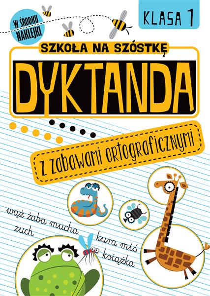 DYKTANDA Z ZABAWAMI ORTOGRAFICZNYMI KLASA 1