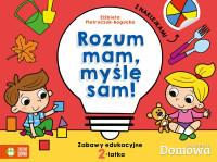 ROZUM MAM MYŚLĘ SAM ZABAWY EDUKACYJNE 2-LATKA