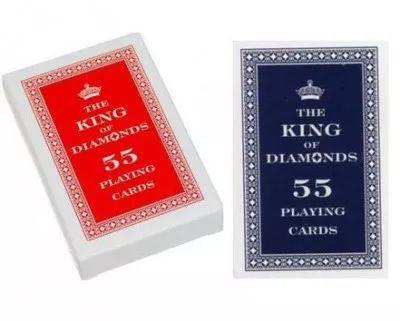 Karty 55 listków - The King of Diamonds TREFL