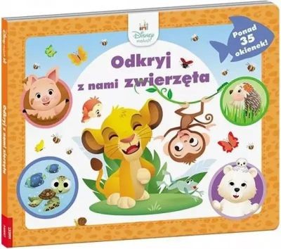 DISNEY MALUCH ODKRYJ Z NAMI ZWIERZĘTA OK-9204