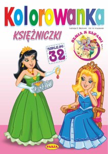 Księżniczki. Kolorowanka. Seria z elfami