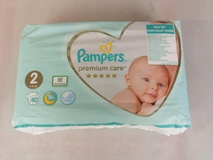 Pampers, Premium Care, Pieluchy r 2, Mini 4-8kg