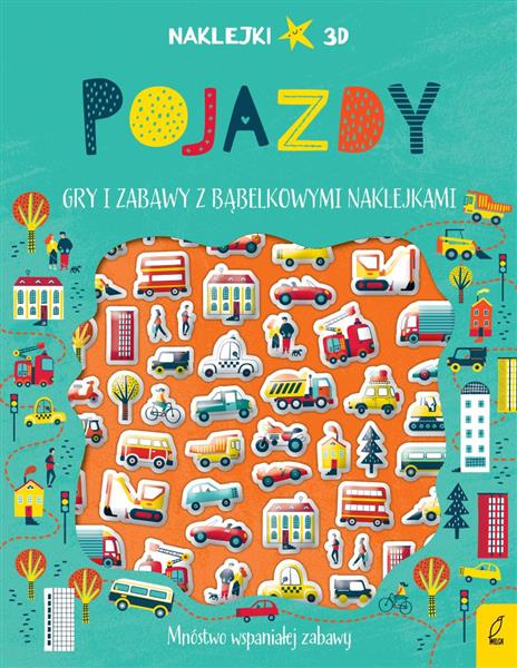 WYPUKŁE NAKLEJKI. POJAZDY