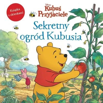 SEKRETNY OGRÓD KUBUSIA. KSIĄŻKA Z OKIENKAMI. DISNE