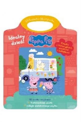 Peppa Pig. Układanka-Naklejanka. Idealny dzień