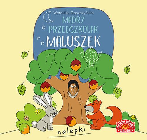 MĄDRY PRZEDSZKOLAK MALUSZEK KSIĄŻECZKA Z NALEPKAMI
