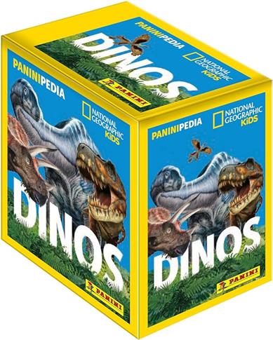 Panini DINOS NATIONAL GEOGRAHIC KIDS PANINIPEDIA