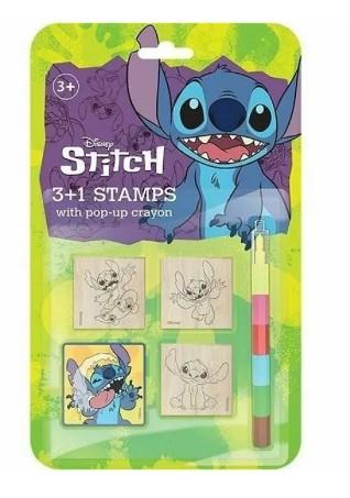 STEMPLE 3+1 Z KREDKAMI LILO&STITCH JIRI MODELS