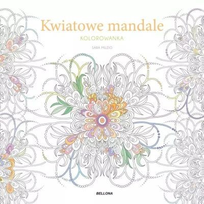 KWIATOWE MANDALE. KOLOROWANKA