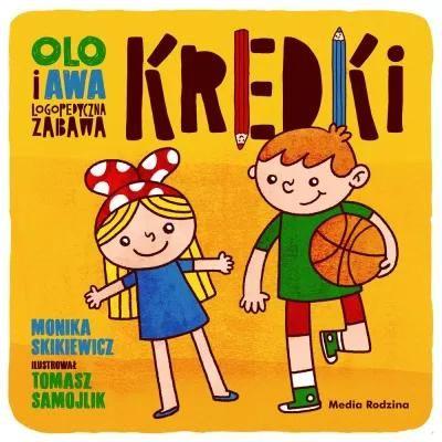 Olo i Awa. Logopedyczna zabawa. Tom 1. Kredki