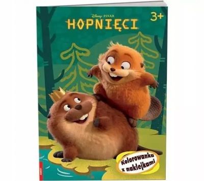 DISNEY HOPNIĘCI KOLOROWANKA Z NAKLEJKAMI NA-9146
