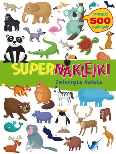 SUPERNAKLEJKI. ZWIERZĘTA ŚWIATA