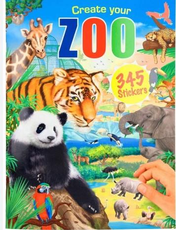 Zestaw z naklejkami Zoo