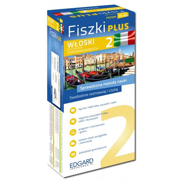 FISZKI PLUS. WŁOSKI DLA ŚREDNIO ZAAWANSOWANYCH 2