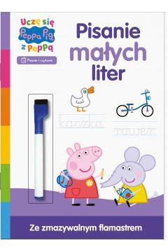 Pisanie małych liter. Uczę się z Peppą. Świnka