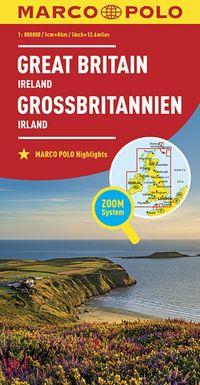 MAPA. WIELKA BRYTANIA, IRLANDIA