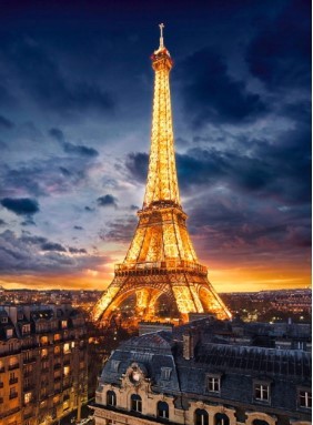 PUZZLE 1000 EL. TOUR EIFFEL PARYŻ WIEŻA EIFFLA
